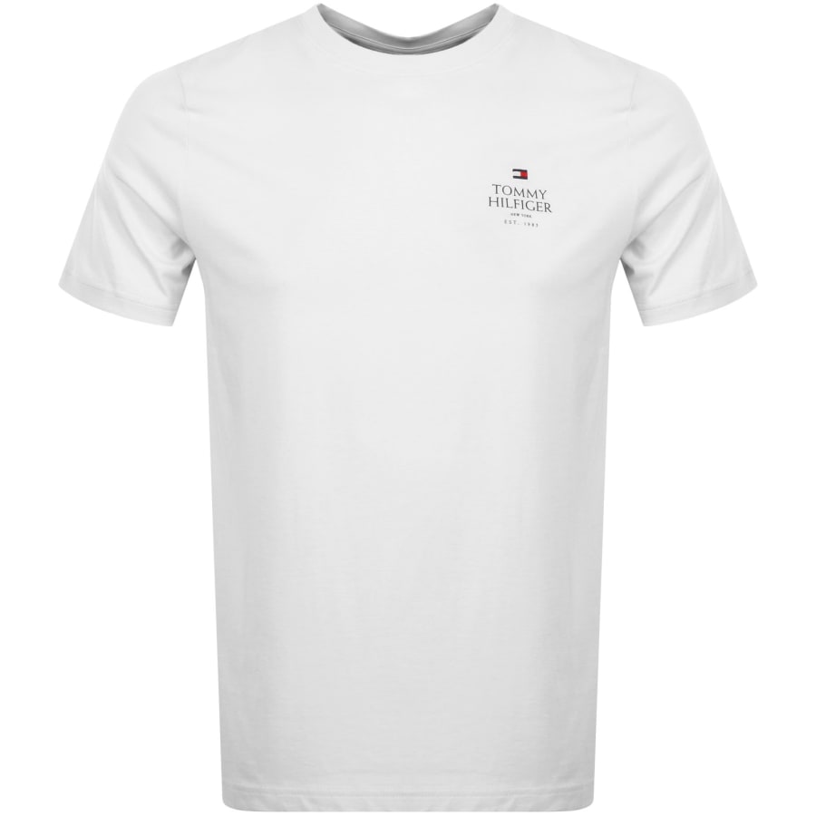 Tommy Hilfiger Logo T Shirt White